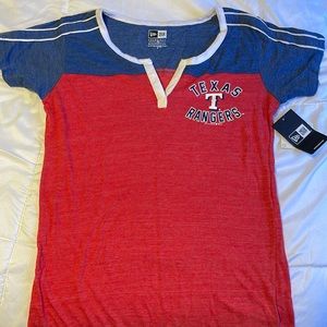 New Era Texas rangers womens shirt